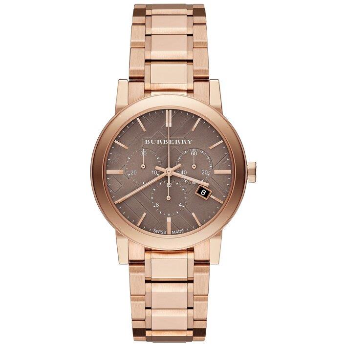 Burberry BU9754 Die City Roségold-Ton Damen Uhr Burberry BU9754 Die City Roségold-Ton Damen Uhr